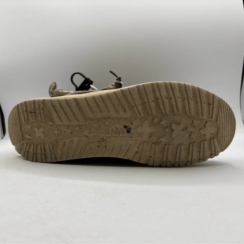 Hey Dude Conrad‎ L Mid Chukka Nut Brown Men’s Size 11 Lightweight Comfort Shoes
